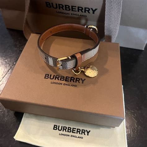 burberry hundemantel kariert rose|burberry dog collars.